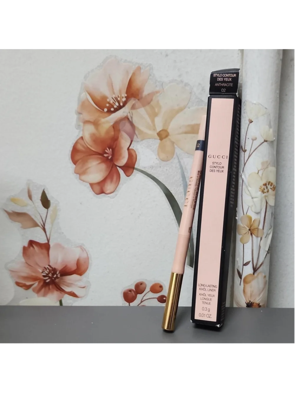 Gucci Long Lasting Kohl Eyeliner in shade 02 Anthracite #gucci #eyeliner